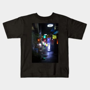 Tokyo Neon Night Kids T-Shirt